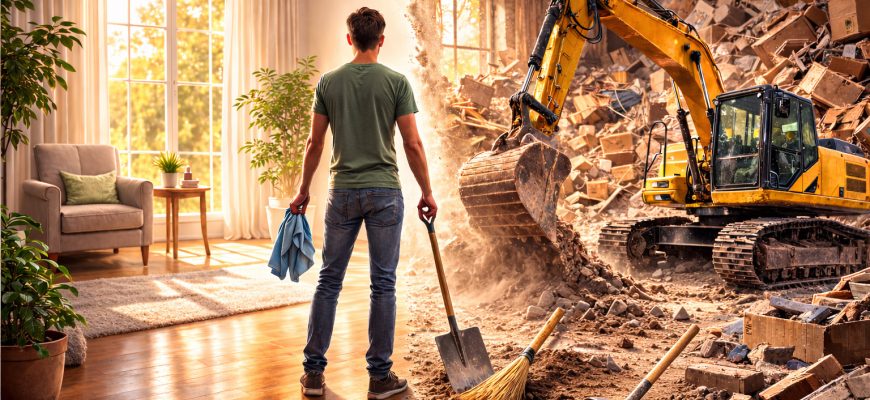 Энергия мысли: смахнуть пыль или вызвать экскаватор